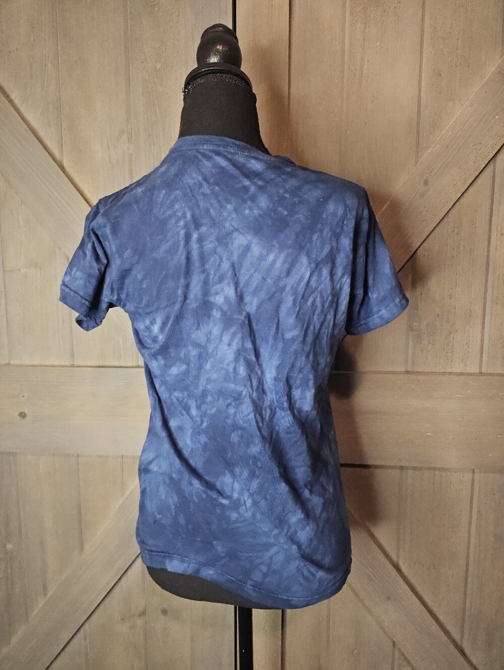 The Mountain Age of Dragons Blue Tie Dye Graphic T-Shirt Size Small - Picture 3 of 5